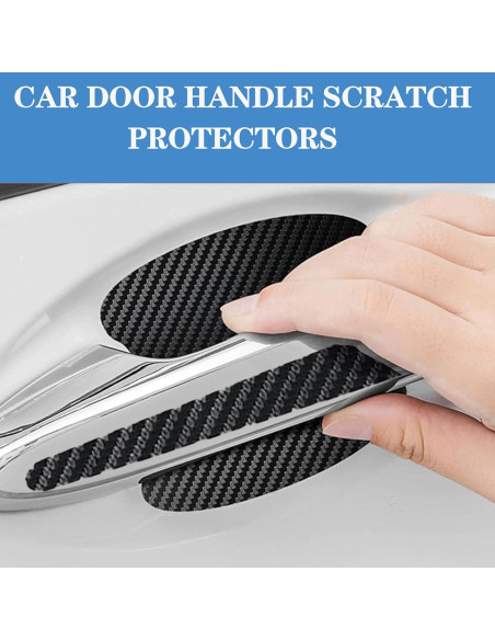 Calcomanías de Protección para Manija de Puerta Damwot 8 Piezas