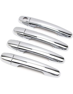 Cubierta de Manija de Puerta Dreamseek 8 Pcs Cromada Toyota 2