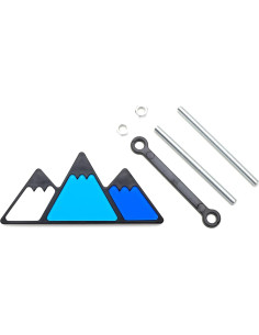 Emblema Retro iJDMTOY para Parachoques Toyota 10x7cm 2