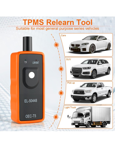 Herramienta TPMS EL-50448 Alpmosn para Reinicio Neumáticos