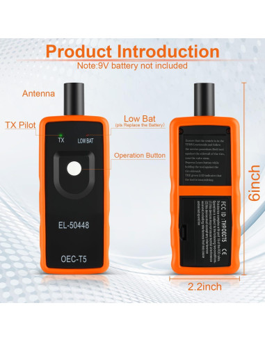 Herramienta TPMS EL-50448 Alpmosn para Reinicio Neumáticos