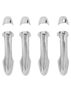 Cubierta de Mango de Puerta HILUX REVO 2015-2022 ABS Cromo 8 Pcs