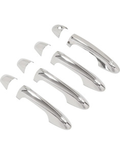 Cubierta de Mango de Puerta HILUX REVO 2015-2022 ABS Cromo 8 Pcs 2