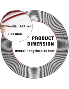 Cinta de Moldura Cromada Figpade 5m Universal para Automóviles 2