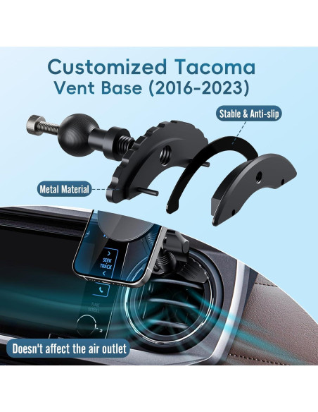 Soporte Magnético para Teléfono Kaishengyuan Tacoma 2016-2023