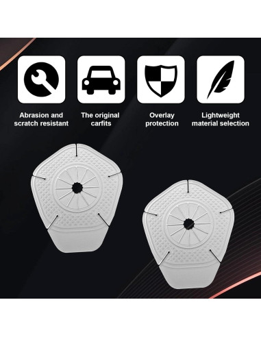 2 Fundas Protectores Silicona Limpiaparabrisas CmeRto