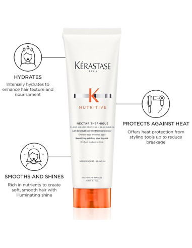 Kerastase Nutritive Nectar Thermique 150g Crema Sin Enjuague