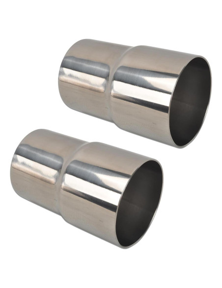Adaptador Reductor Tubería Escape SSN Acero Inoxidable 10 cm