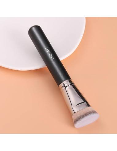 Brocha de Contorno TEOYALL, Cerdas Sintéticas Suaves 18cm