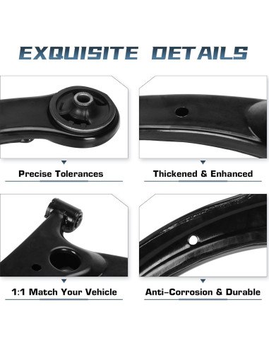 Kit de Suspensión Delantera 10 PZS Autsurles Toyota Corolla