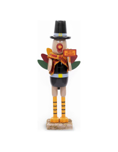 Cascanueces de Madera Ornativity 38.1 cm Decoración Navidad