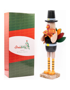 Cascanueces de Madera Ornativity 38.1 cm Decoración Navidad 2