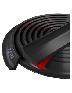 Umbral de Drenaje de Agua Hzetuu 0.8M Negro Silicona