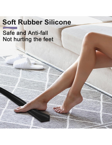 Umbral de Drenaje de Agua Hzetuu 0.8M Negro Silicona