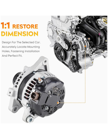 Alternador Aeagle 100A para Toyota Corolla 1.8L 2009-2013