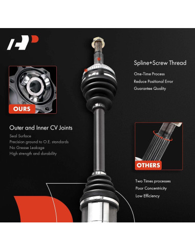 Eje CV Derecho A-Premium para Toyota Corolla 2005-2006 1.8L