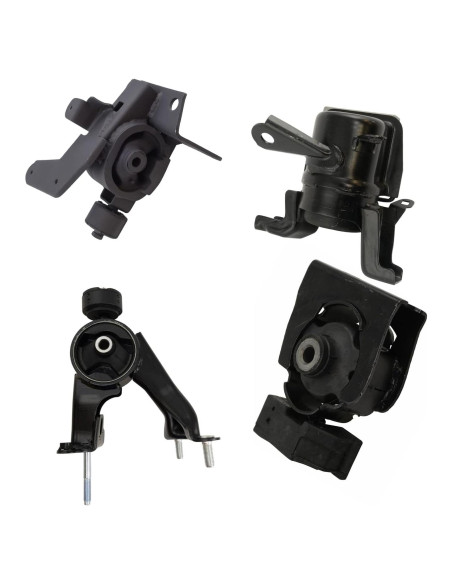 Kit de Montaje Motor y Transmisión TRQ 4 Piezas Toyota Corolla