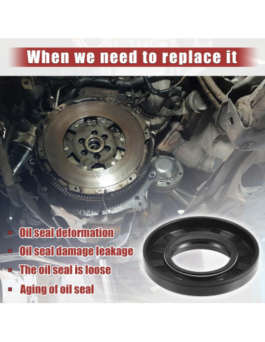 Sello de Cigüeñal uxcell 15x63mm para Toyota Corolla 1995-2002