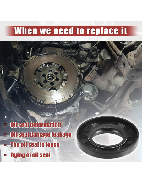 Sello de Cigüeñal uxcell 15x63mm para Toyota Corolla 1995-2002