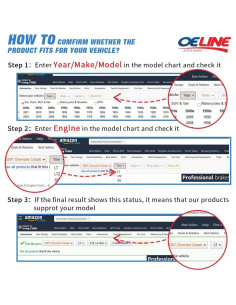 Junta de Colector de Escape MOCA para Toyota, Chevrolet y Pontiac 2