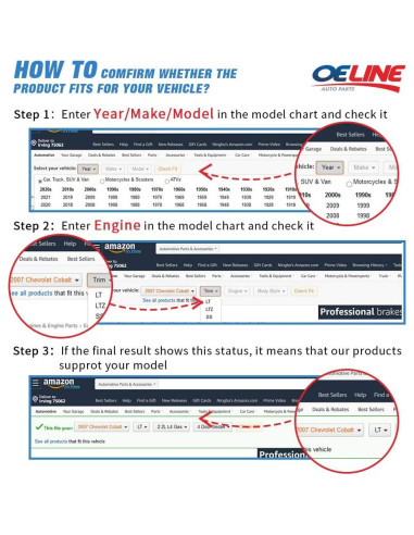 Junta de Colector de Escape MOCA para Toyota, Chevrolet y Pontiac