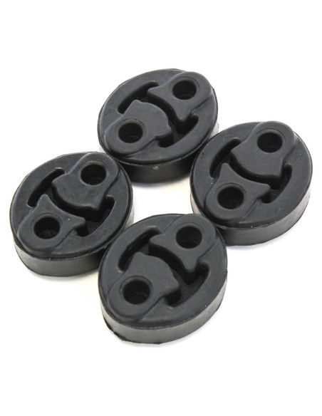 Aisladores de Escape Red Hound Auto 4 Piezas 6,19 cm