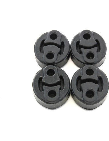 Aisladores de Escape Red Hound Auto 4 Piezas 6,19 cm