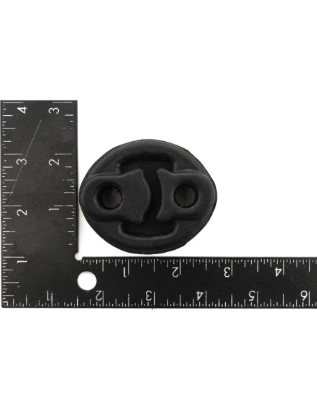 Aisladores de Escape Red Hound Auto 4 Piezas 6,19 cm