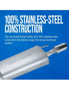 Silenciador Walker Quiet-Flow SS 22783 para Toyota Corolla 2