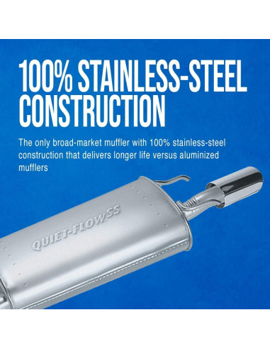 Silenciador Walker Quiet-Flow SS 22783 para Toyota Corolla