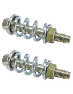 Tornillo y Resorte de Escape DXNQ 2 Pcs Acero al Carbono