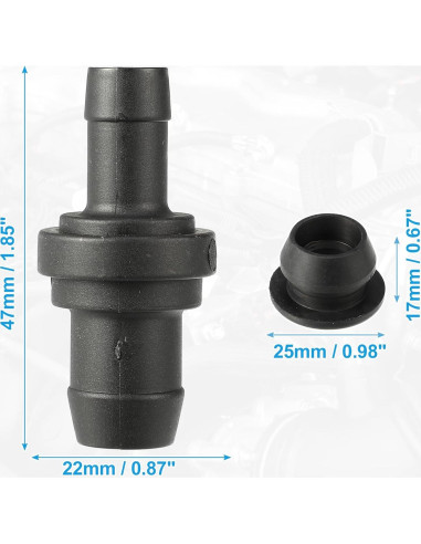 Kit Grommet Válvula PCV uxcell para Toyota Celica 1990-1993