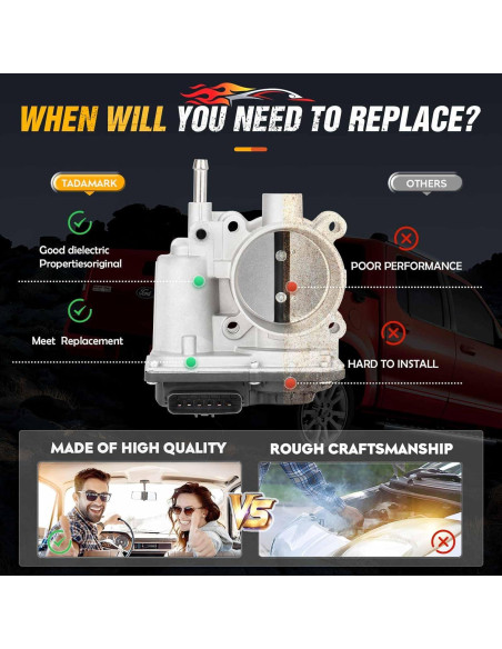 Cuerpo de Aceleración TadaMark para Toyota Corolla 2009-2011