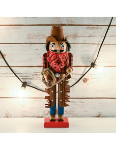 Cascanueces Vaquero de Madera Ornativity 35.56 cm Decoración 2