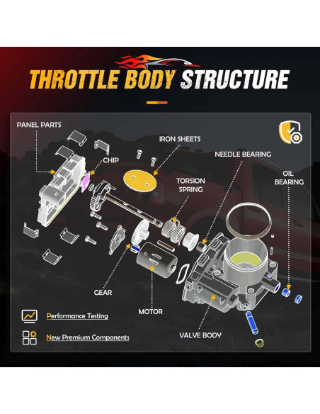 Cuerpo de Aceleración TadaMark para Toyota Corolla 2009-2011