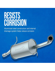 Silenciador Universal Walker 18150 5.08 cm Entrada para Toyota 2