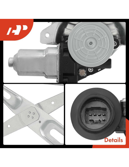 Regulador de Ventana Eléctrico A-Premium Toyota Corolla 2009-2013