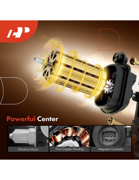 Regulador de Ventana Eléctrico A-Premium Toyota Corolla 2009-2013