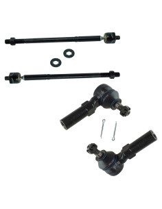 Juego de Barra de Dirección TRQ 4 Piezas para Toyota Corolla