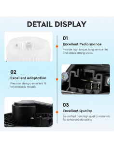 Motor de Soplador HVAC TadaMark para Toyota Corolla 2009-2016 2