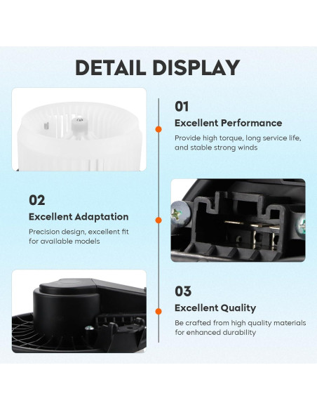 Motor de Soplador HVAC TadaMark para Toyota Corolla 2009-2016