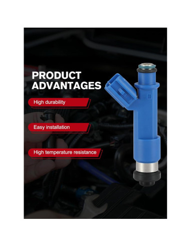 Inyectores de combustible TAUTOY FJ847 para Toyota Yaris Corolla