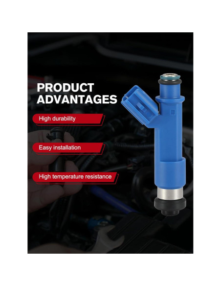 Inyectores de combustible TAUTOY FJ847 para Toyota Yaris Corolla