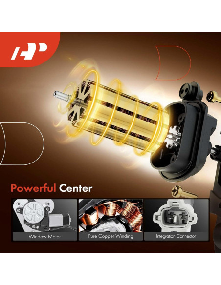 Regulador de Ventana Eléctrico A-Premium Geo Prizm 1993-1997