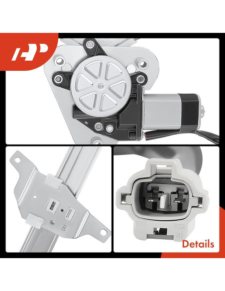 Regulador de Ventana Eléctrico A-Premium Geo Prizm 1993-1997