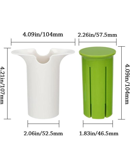 Cortador de Verduras Multifuncional HomeSoGood 10.7 cm Verde