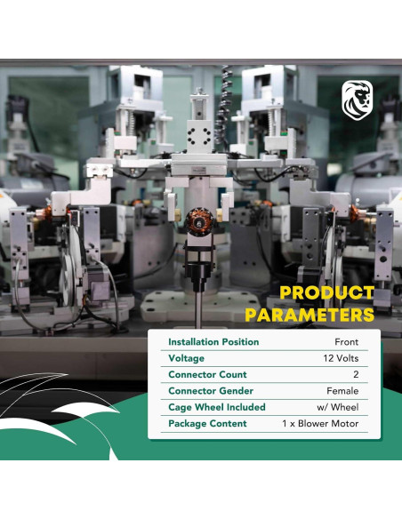Motor de Soplador de Calefacción YHTAUTO para Toyota