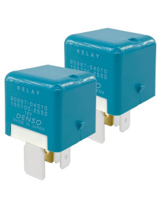 Paquete de 2 Relés Automotrices Sonzrod 30A 12VDC 4-Pin