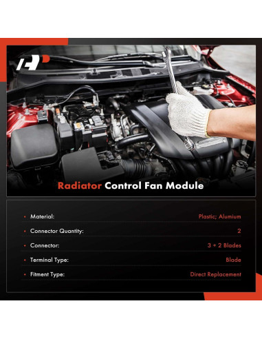 Módulo de Control Ventilador Radiador A-Premium Toyota 2009-2019