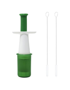 Cortador de Uvas Yueton con Cepillos de Limpieza - Verde